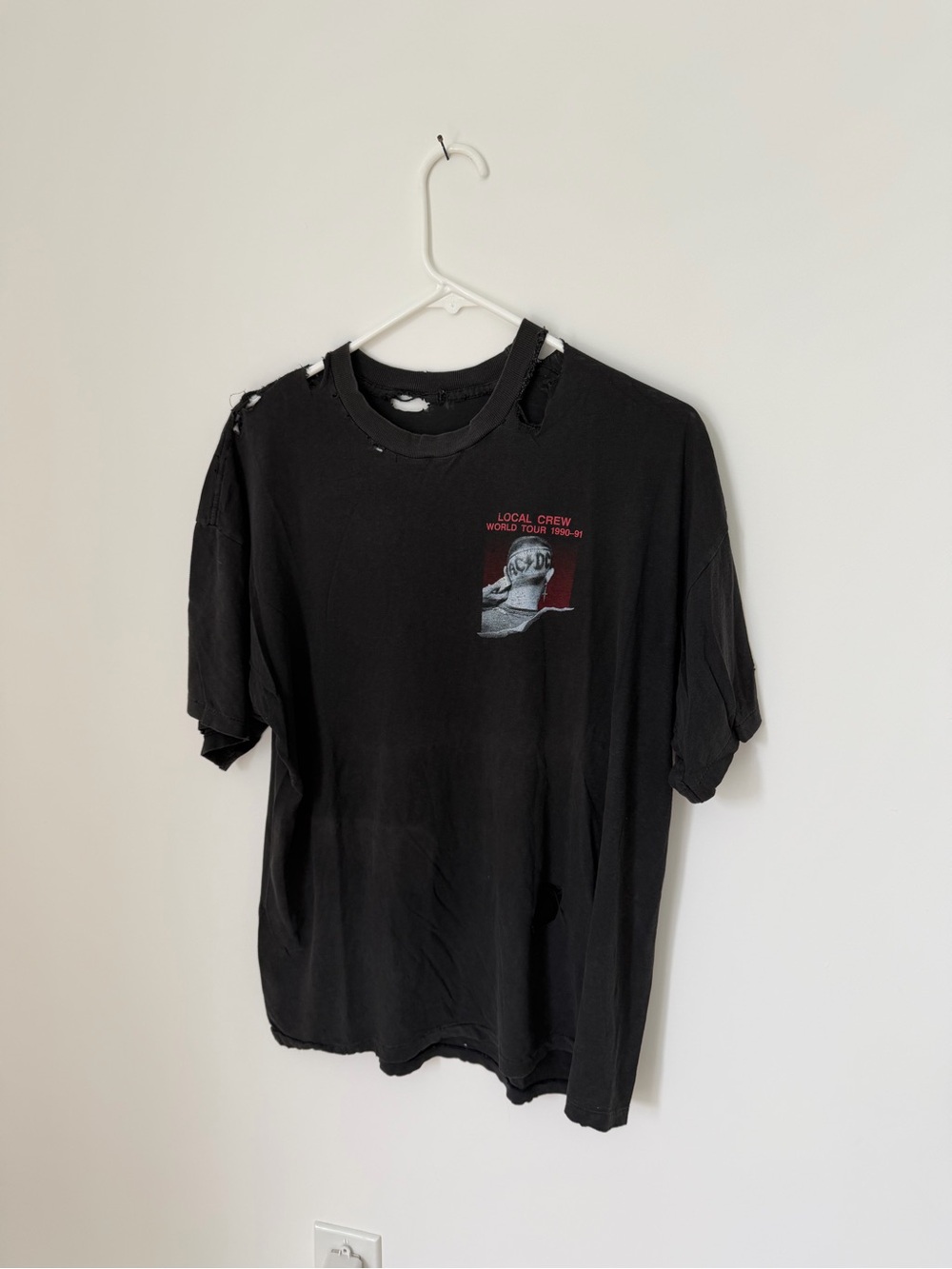 Vintage 1990 AC/DC Razors Edge Tour Tee Size Large